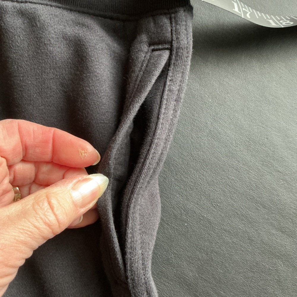 Lands' End Black Jogger Pants XL 18-20 - Picture 6 of 8